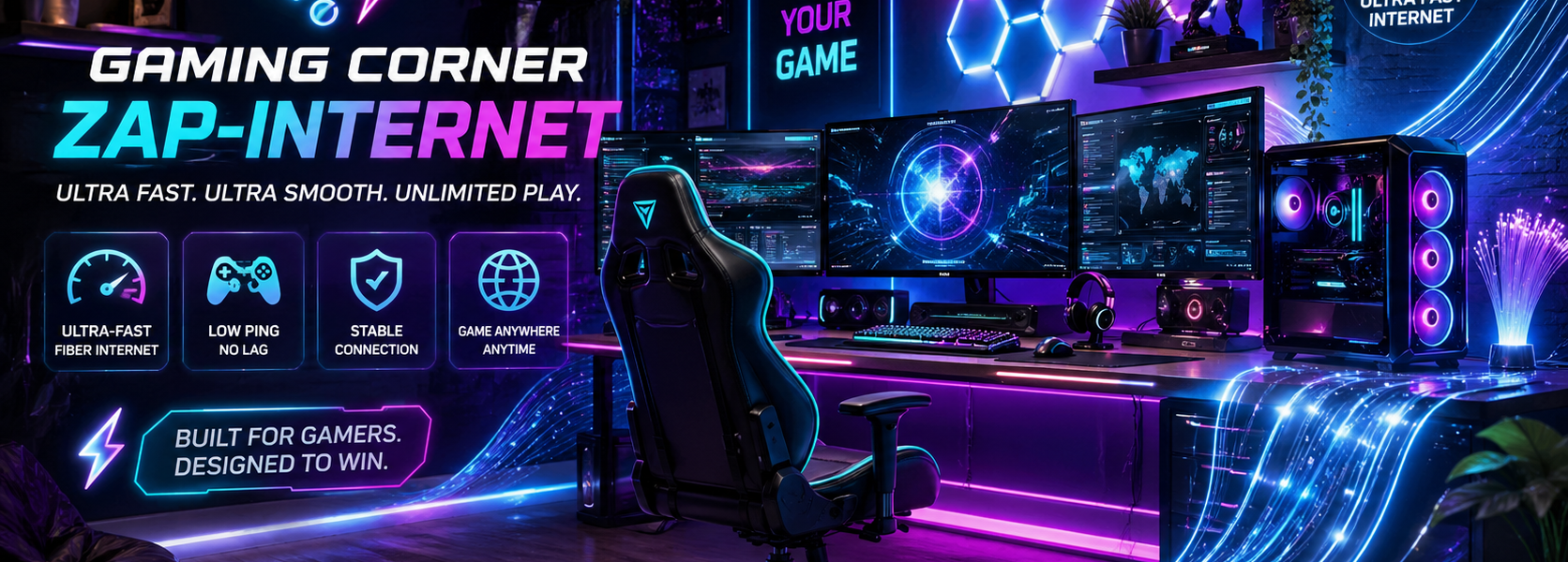 gaming corner zap-internet