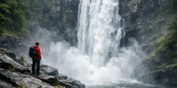 what happens if you fall into follheur waterfall
